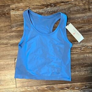 Sweaty Betty Periwinkle Seamless Crop Tank